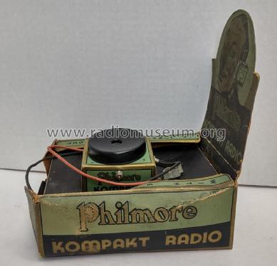 Kompakt Crystal Radio Set ; Philmore Mfg. Co. - (ID = 2669825) Crystal