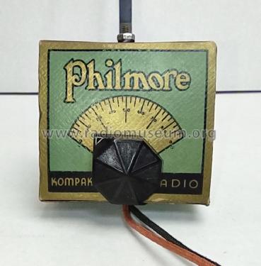 Kompakt Crystal Radio Set ; Philmore Mfg. Co. - (ID = 2669828) Crystal