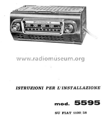 5595; Phonola SA, FIMI; (ID = 2750478) Car Radio