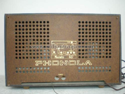 687; Phonola SA, FIMI; (ID = 660040) Radio