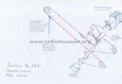 687A-N; Phonola SA, FIMI; (ID = 2892554) Radio