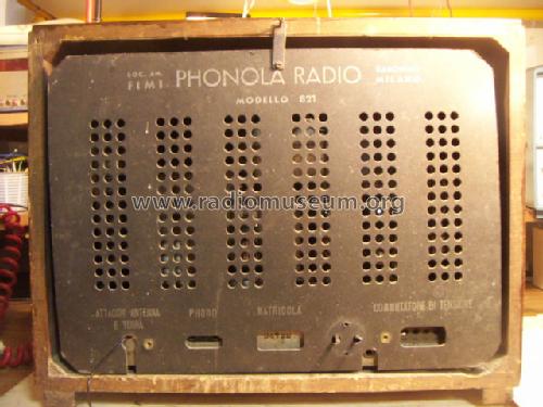 821; Phonola SA, FIMI; (ID = 1112719) Radio