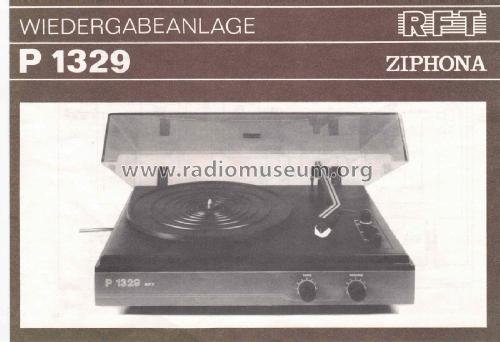 P1329; Phonotechnik Pirna/ (ID = 2761241) Reg-Riprod