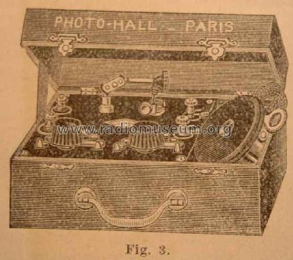 Poste Portatif à Galène ; Hall Radio-Hall, (ID = 1664622) Crystal