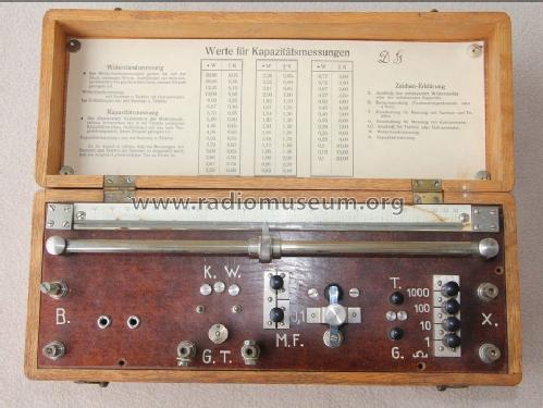 Meßgerät für Kapazitäts- und Widerstandsmessung ; Phywe, Physikalische (ID = 1687662) Equipment