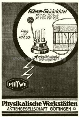 RG1 ; Phywe, Physikalische (ID = 1516936) Aliment.