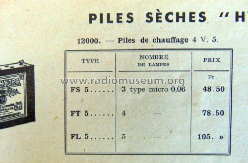 Piles de chauffage FS5, FT5, FL5; Pile Hydra, E. Meyer (ID = 1807926) Aliment.