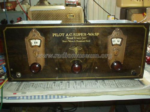 A.C. Super-Wasp K-115; Pilot Electric Mfg. (ID = 225456) Radio