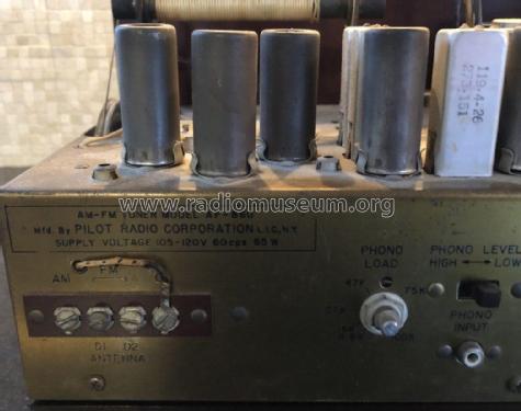 AF-860 AM-FM Pilotuner ; Pilot Electric Mfg. (ID = 2998953) Radio