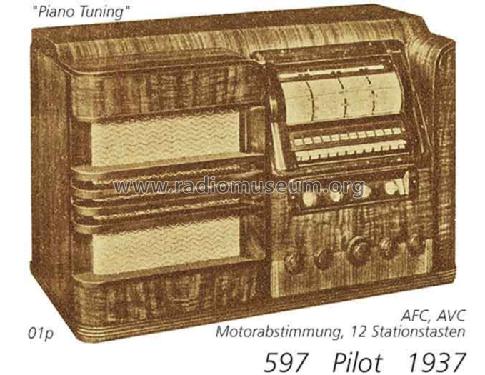 H-597 ; Pilot Electric Mfg. (ID = 2246) Radio