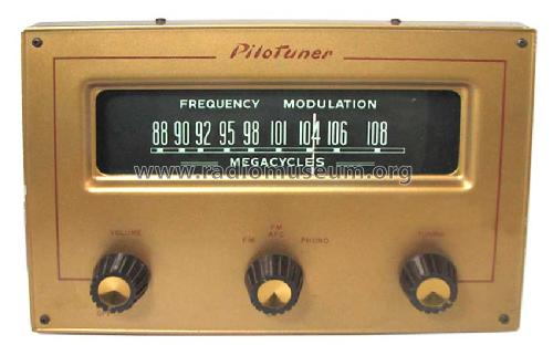 Pilotuner FM-607; Pilot Electric Mfg. (ID = 799942) Radio