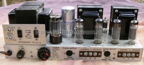 Stereo Plus 2 Channel Amplifier SA-232; Pilot Electric Mfg. (ID = 1595471) Ampl/Mixer