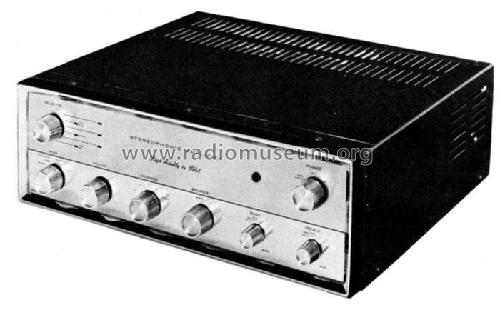 Stereophonic Amplifier SM-245; Pilot Electric Mfg. (ID = 597202) Ampl/Mixer