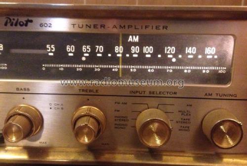 Stereophonic Tuner-Amplifier 602; Pilot Electric Mfg. (ID = 2004260) Radio