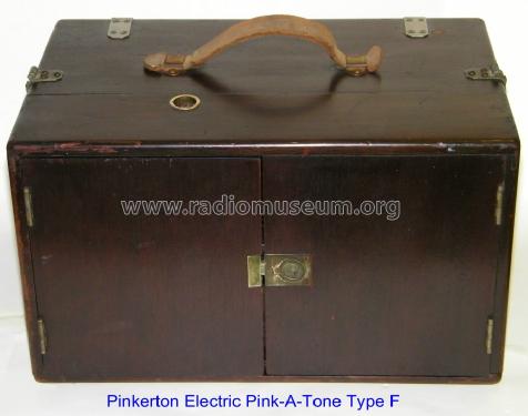 5-Tube Portable Type F; Pinkerton Electric (ID = 1101834) Radio