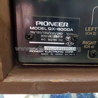 4-Channel Receiver QX-8000A; Pioneer Corporation; (ID = 2832783) Radio