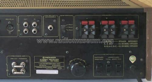 AM/FM Stereo Receiver SX-1050; Pioneer Corporation; (ID = 1545545) Radio