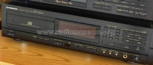 Compact Disc Player PD-7100; Pioneer Corporation; (ID = 1957355) Reg-Riprod