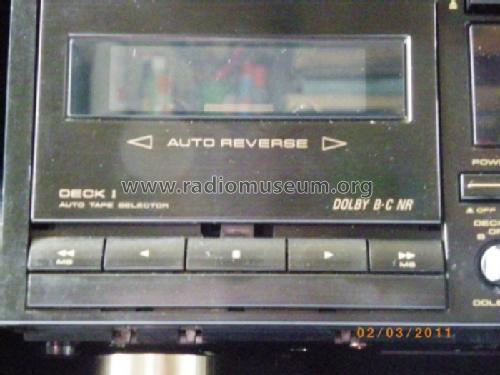 Stereo Double Cassette Deck CT-W550R; Pioneer Corporation; (ID = 961243) R-Player