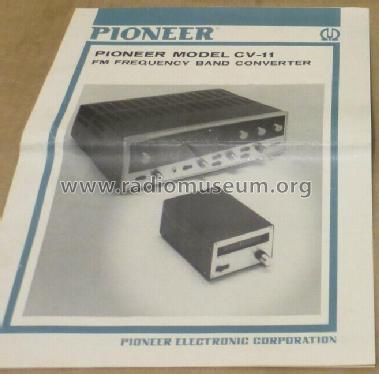 FM Converter CV-11; Pioneer Corporation; (ID = 2801821) Converter