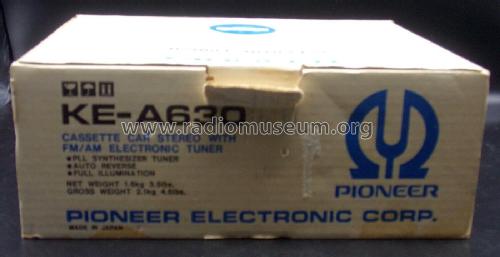 KE-A630; Pioneer Corporation; (ID = 2890858) Car Radio