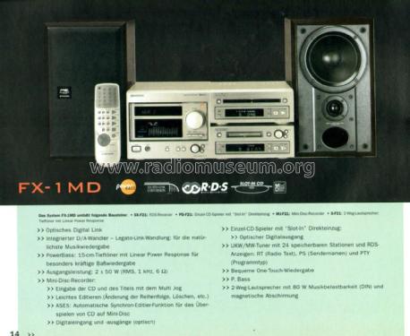 Mini Disc Recorder MJ-F21; Pioneer Corporation; (ID = 2932764) R-Player