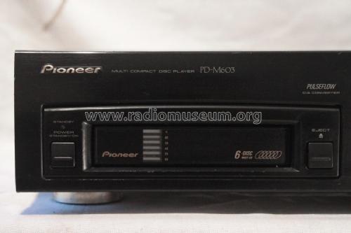 Multi Compact Disc Player PD-M603; Pioneer Corporation; (ID = 1753224) Reg-Riprod