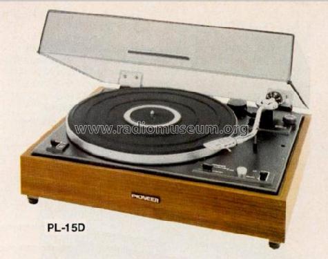 Stereo Turntable PL-15D; Pioneer Corporation; (ID = 556842) R-Player