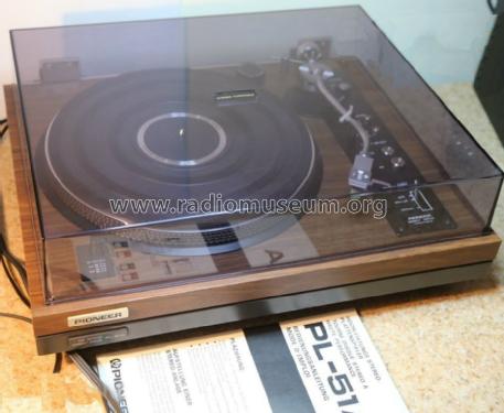 Direct Drive Stereo Turntable PL-51A; Pioneer Corporation; (ID = 1634538) R-Player