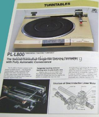 RBZ Audio : Tocadiscos Pioneer PL-L800