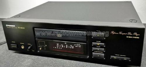 Reference Compact Disc Player PD-8500; Pioneer Corporation; (ID = 2691321) R-Player