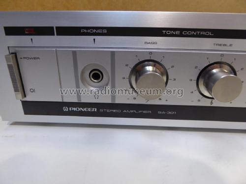 Stereo Amplifier SA-301; Pioneer Corporation; (ID = 2078321) Ampl/Mixer