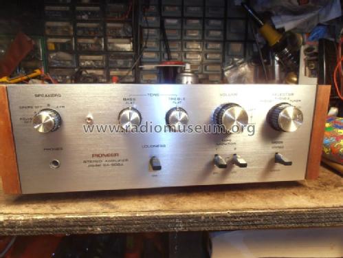 Stereo Amplifier SA-500A; Pioneer Corporation; (ID = 1645993) Verst/Mix