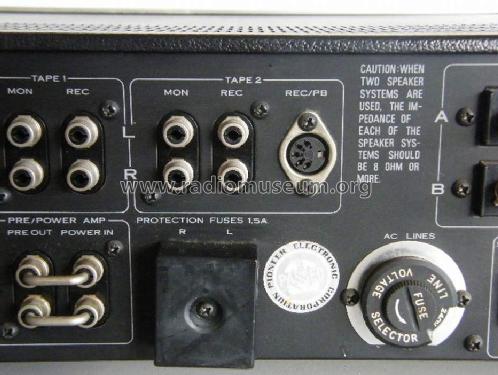 Stereo Amplifier SA-6200; Pioneer Corporation; (ID = 1242724) Ampl/Mixer