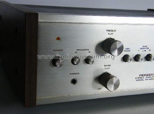 Stereo Amplifier SA-6200; Pioneer Corporation; (ID = 1242726) Ampl/Mixer