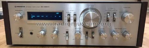Stereo Amplifier SA-8800; Pioneer Corporation; (ID = 2483354) Ampl/Mixer