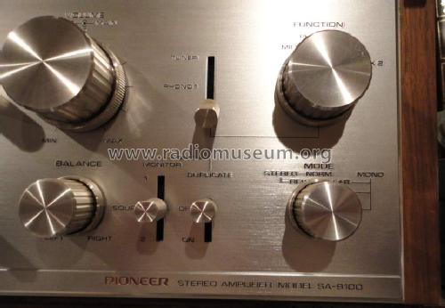 Stereo Amplifier SA-9100; Pioneer Corporation; (ID = 1160350) Ampl/Mixer