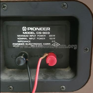 Speaker System CS-903; Pioneer Corporation; (ID = 2723186) Speaker-P