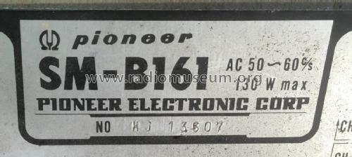 Stereo AM Receiver SM-B161; Pioneer Corporation; (ID = 3014488) Radio