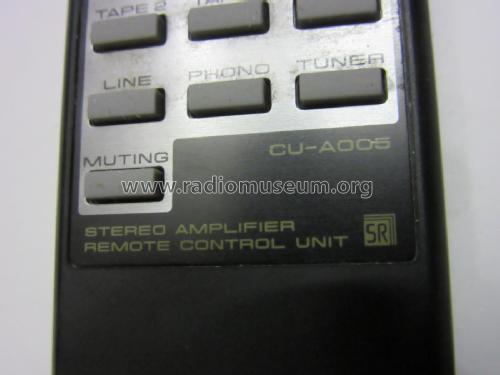 Stereo Amplifier Remote Control Unit CU-A005; Pioneer Corporation; (ID = 2333085) Misc