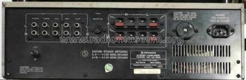 Stereo Amplifier SA-606; Pioneer Corporation; (ID = 1179402) Ampl/Mixer