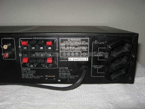Stereo Amplifier SA-740; Pioneer Corporation; (ID = 815169) Ampl/Mixer