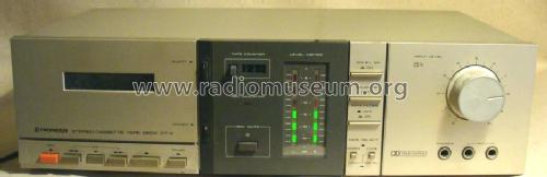 Stereo Cassette Deck CT-3A; Pioneer Corporation; (ID = 1428548) R-Player