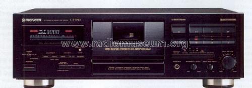 Stereo Cassette Deck CT-S910; Pioneer Corporation; (ID = 1235115) R-Player