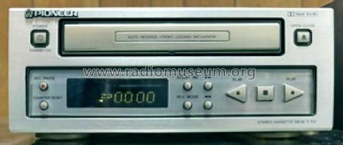 Stereo Cassette Deck T-F21; Pioneer Corporation; (ID = 2938469) R-Player