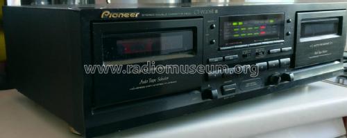 Stereo Double Cassette Deck CT-W208R; Pioneer Corporation; (ID = 2234868) Sonido-V