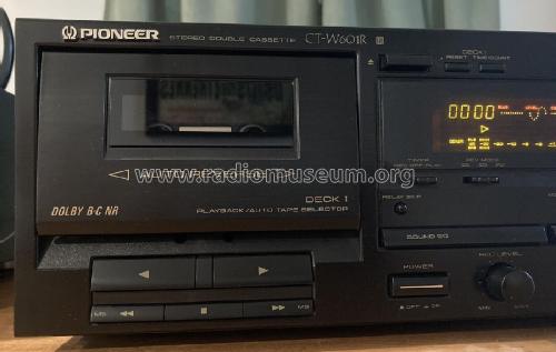 Stereo Double Cassette Deck CT-W601R; Pioneer Corporation; (ID = 2974874) R-Player