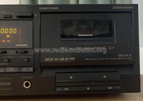 Stereo Double Cassette Deck CT-W601R; Pioneer Corporation; (ID = 2974876) R-Player