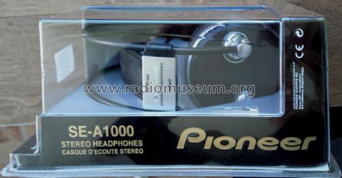 Stereo Headphones SE-A1000; Pioneer Corporation; (ID = 1807837) Speaker-P