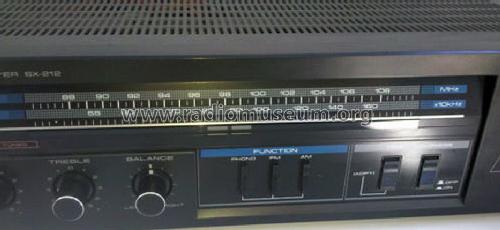 Stereo Receiver SX-212; Pioneer Corporation; (ID = 1194983) Radio